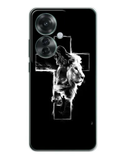 Чохол для OPPO Reno 11F з картинкою «Сяючий хрест Jesus» Чохол для OPPO Reno 11F з картинкою «Сяючий хрест Jesus»