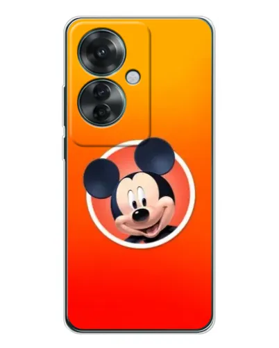 Чехол для OPPO Reno 11F с картинкой «Mickey в круге» Чехол для OPPO Reno 11F с картинкой «Mickey в круге»