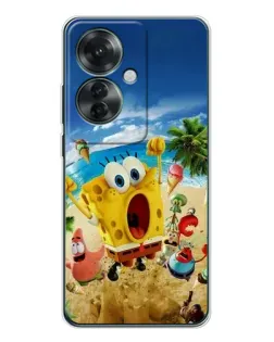 Чехол для OPPO Reno 11F с картинкой «Развлечения на пляже»