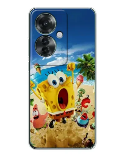 Чехол для OPPO Reno 11F с картинкой «Развлечения на пляже»