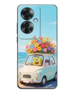 Чехол для OPPO Reno 11F с картинкой «Автомобильное путешествие»