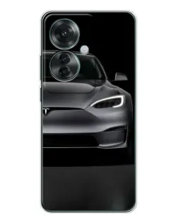 Чохол для OPPO Reno 11F з картинкою «Tesla Model S Look» Чохол для OPPO Reno 11F з картинкою «Tesla Model S Look»