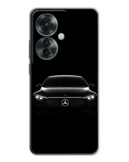 Чехол для OPPO Reno 11F с картинкой «Mercedes Vision — концепт»