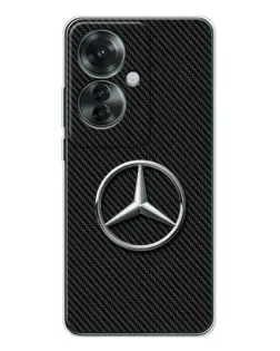 Чохол для OPPO Reno 11F з картинкою «Карбоновий Mercedes стиль» Чохол для OPPO Reno 11F з картинкою «Карбоновий Mercedes стиль»