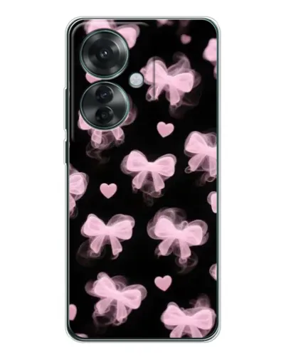 Чехол для OPPO Reno 11F с картинкой «Геометрия банта»