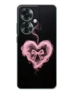 Чохол для OPPO Reno 11F з картинкою «Димчасте серце» Чохол для OPPO Reno 11F з картинкою «Димчасте серце»