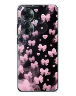 Чехол для OPPO Reno 11F с картинкой «Неоновое кружево»