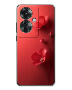 Чохол для OPPO Reno 11F з картинкою «Макові суцвіття»