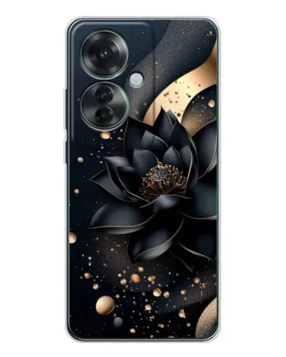 Чехол для OPPO Reno 11F с картинкой «Черный лотос»