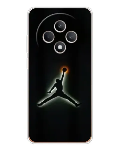 Чехол для OPPO Reno 12 F с картинкой «Jordan Gradient Logo»