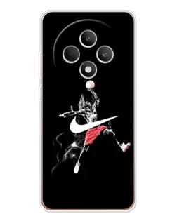 Чехол для OPPO Reno 12 F с картинкой «Jordan Jumpman»