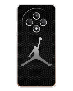 Чехол для OPPO Reno 12 F с картинкой «Jordan Dark Carbon»