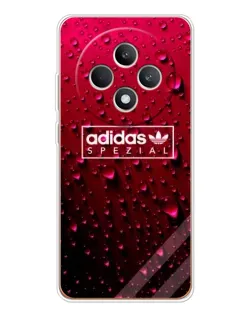 Чехол для OPPO Reno 12 F с картинкой «Adidas Gold Marble»