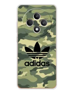 Чехол для OPPO Reno 12 F с картинкой «Милитари стиль Adidas»