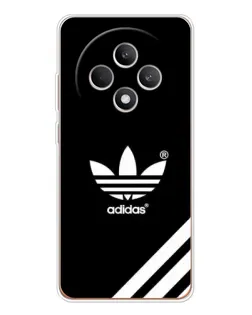 Чехол для OPPO Reno 12 F с картинкой «Adidas с диагональными полосами»