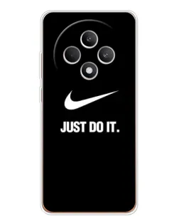 Чехол для OPPO Reno 12 F с картинкой «Классический принт Nike»