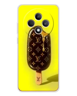 Чехол для OPPO Reno 12 F с картинкой «Мороженое от LV»