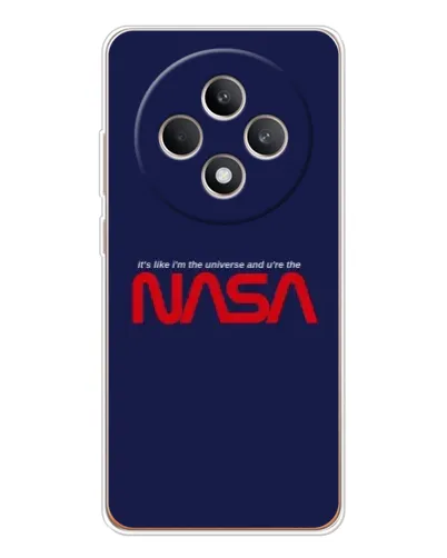 Чехол для OPPO Reno 12 F с картинкой «NASA — глубокий космос»