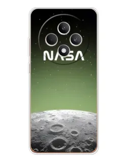 Чехол для OPPO Reno 12 F с картинкой «NASA — лунный градиент»