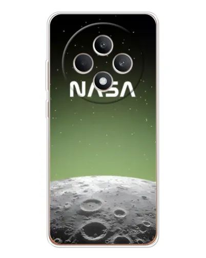 Чехол для OPPO Reno 12 F с картинкой «NASA — лунный градиент»