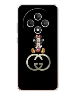 Чехол для OPPO Reno 12 F с картинкой «Минни Маус на лого» Чехол для OPPO Reno 12 F с картинкой «Минни Маус на лого»