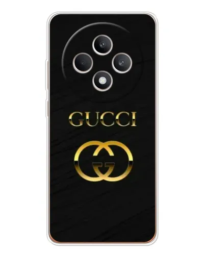 Чехол для OPPO Reno 12 F с картинкой «Золотой логотип Gucci» Чехол для OPPO Reno 12 F с картинкой «Золотой логотип Gucci»