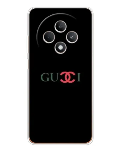Чехол для OPPO Reno 12 F с картинкой «Gucci — красный градиент» Чехол для OPPO Reno 12 F с картинкой «Gucci — красный градиент»