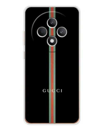Чехол для OPPO Reno 12 F с картинкой «Gucci — строгая линия» Чехол для OPPO Reno 12 F с картинкой «Gucci — строгая линия»