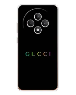 Чехол для OPPO Reno 12 F с картинкой «Gucci — неоновый минимализм» Чехол для OPPO Reno 12 F с картинкой «Gucci — неоновый минимализм»