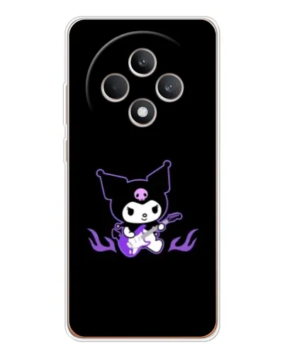Чехол для OPPO Reno 12 F с картинкой «Электрическая Kuromi»