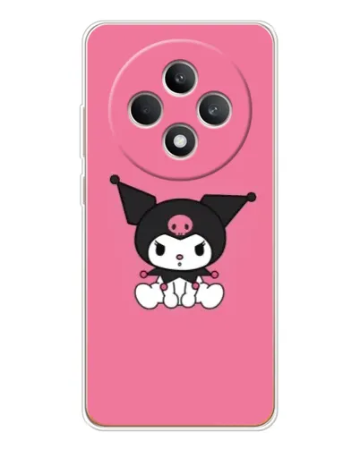 Чехол для OPPO Reno 12 F с картинкой «Хмурая Kuromi»