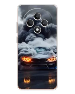 Чехол для OPPO Reno 12 F с картинкой «BMW в дыму» Чехол для OPPO Reno 12 F с картинкой «BMW в дыму»