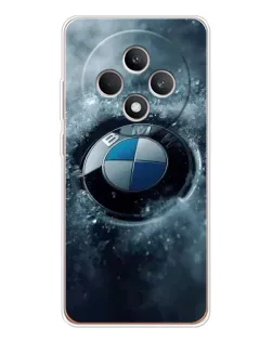 Чехол для OPPO Reno 12 F с картинкой «Логотип BMW — лед» Чехол для OPPO Reno 12 F с картинкой «Логотип BMW — лед»