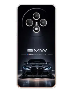 Чехол для OPPO Reno 12 F с картинкой «BMW сквозь ночной город» Чехол для OPPO Reno 12 F с картинкой «BMW сквозь ночной город»