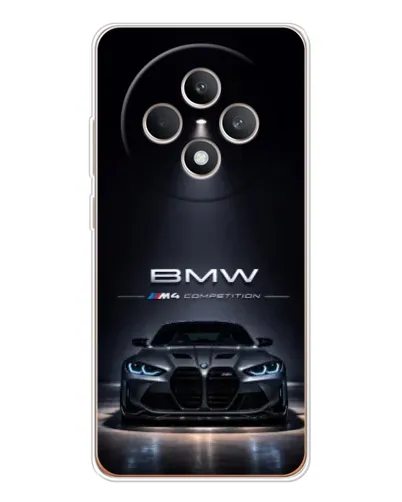 Чехол для OPPO Reno 12 F с картинкой «BMW сквозь ночной город» Чехол для OPPO Reno 12 F с картинкой «BMW сквозь ночной город»