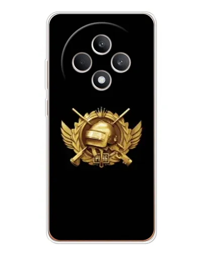 Чехол для OPPO Reno 12 F с картинкой «PUBG — оранжевый градиент» Чехол для OPPO Reno 12 F с картинкой «PUBG — оранжевый градиент»