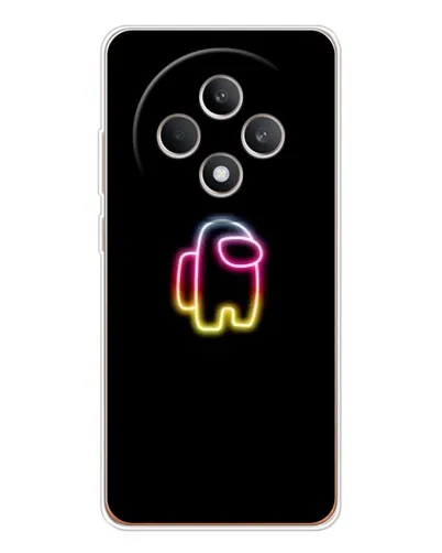 Чехол для OPPO Reno 12 F с картинкой «Among Us градиент»