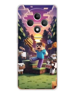 Чохол для OPPO Reno 12 F з картинкою «Стів на фермі»