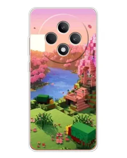 Чохол для OPPO Reno 12 F з картинкою «Рожеве дерево Minecraft» Чохол для OPPO Reno 12 F з картинкою «Рожеве дерево Minecraft»
