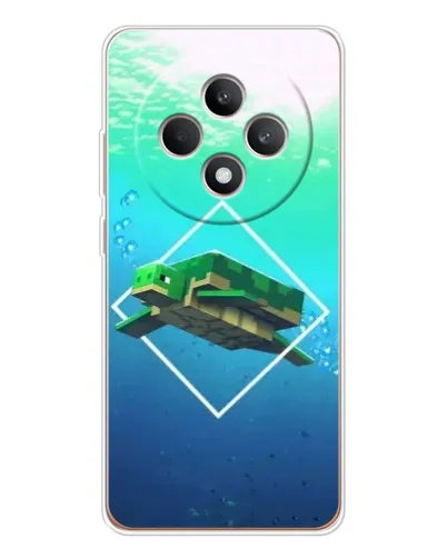 Чохол для OPPO Reno 12 F з картинкою «Черепаха Minecraft» Чохол для OPPO Reno 12 F з картинкою «Черепаха Minecraft»