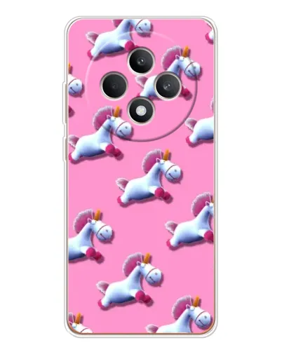 Чехол для OPPO Reno 12 F с картинкой «Единороги на розовом» Чехол для OPPO Reno 12 F с картинкой «Единороги на розовом»