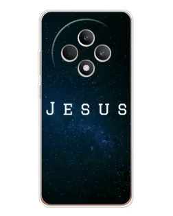 Чехол для OPPO Reno 12 F с картинкой «Звездное небо Jesus»