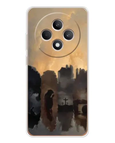 Чехол для OPPO Reno 12 F с картинкой «Дорога к вере»