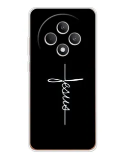 Чехол для OPPO Reno 12 F с картинкой «Тонкая линия веры»