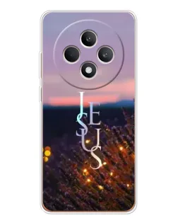 Чехол для OPPO Reno 12 F с картинкой «Свет Божий ночью»