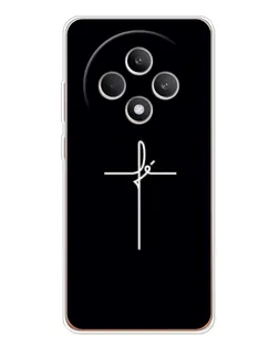 Чехол для OPPO Reno 12 F с картинкой «Тонкий крест»