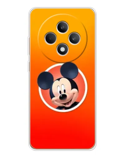 Чехол для OPPO Reno 12 F с картинкой «Mickey в круге»