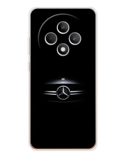 Чехол для OPPO Reno 12 F с картинкой «Mercedes — абстрактные линии»