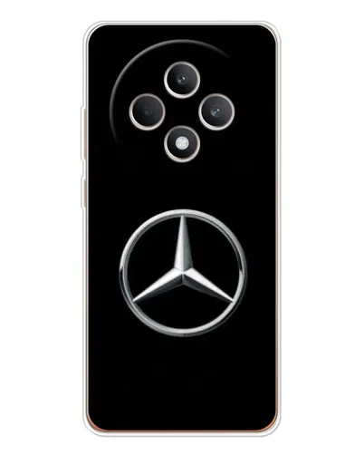 Чехол для OPPO Reno 12 F с картинкой «Mercedes классический лого»