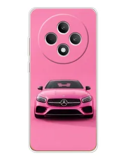 Чехол для OPPO Reno 12 F с картинкой «Розовый Mercedes AMG» Чехол для OPPO Reno 12 F с картинкой «Розовый Mercedes AMG»